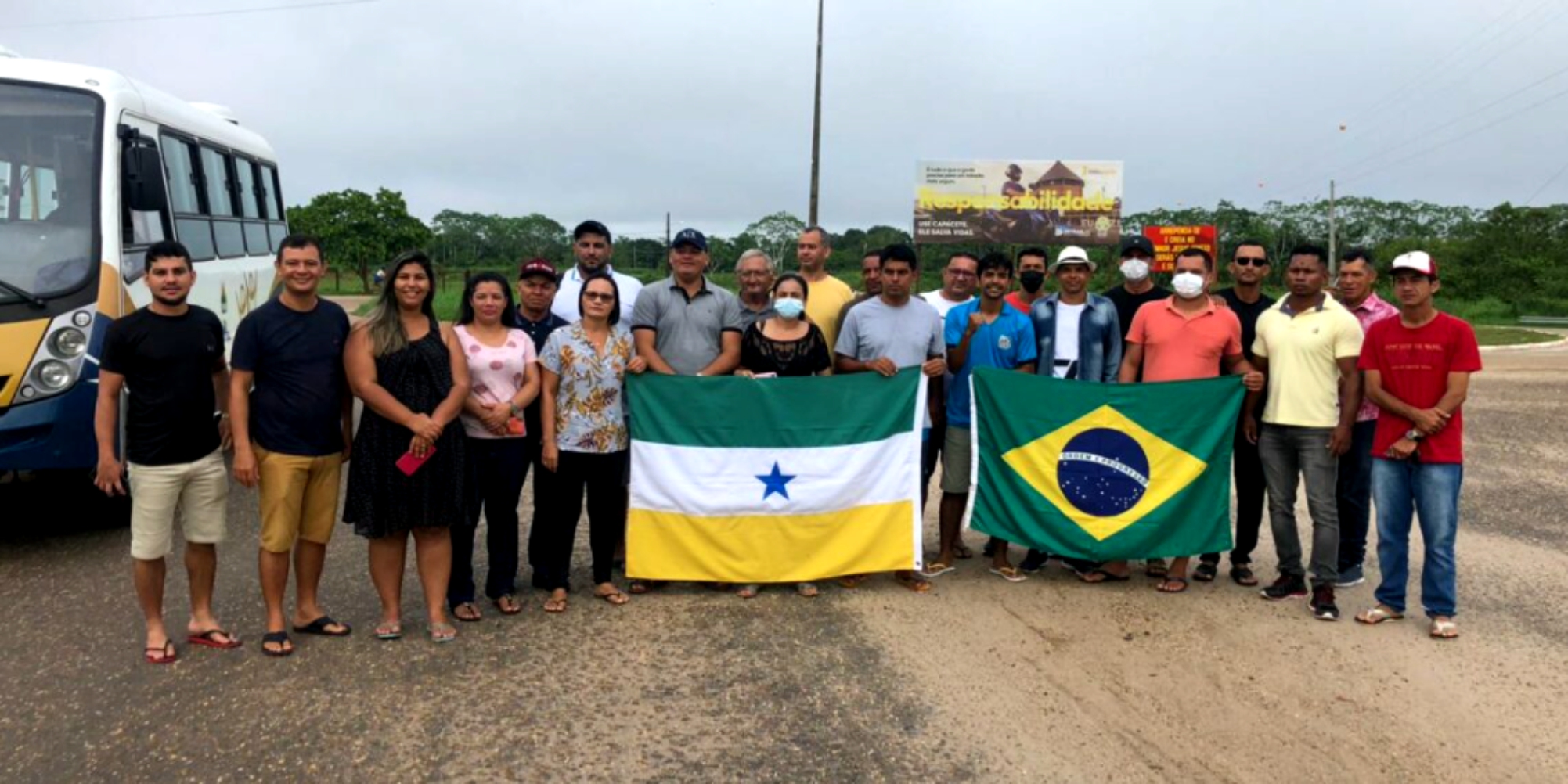 Comitiva e representantes do movimento Pró-Ponte de Rodrigues Alves viajam até Rio Branco para audiência pública