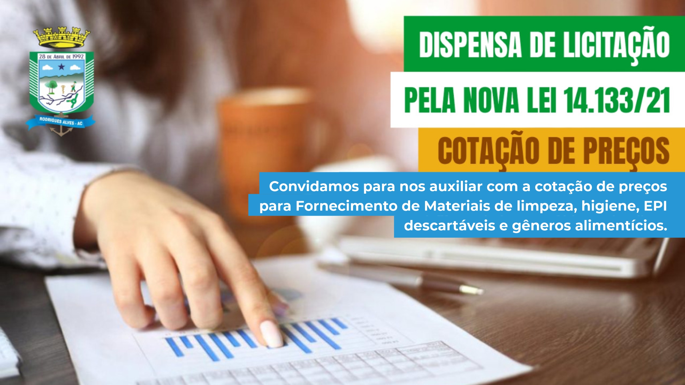 DISPENÇA DE LICITAÇÃO  - COTAÇÃO DE PREÇO